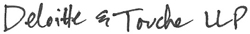 (-s- Deloitte & Touch LLP)
