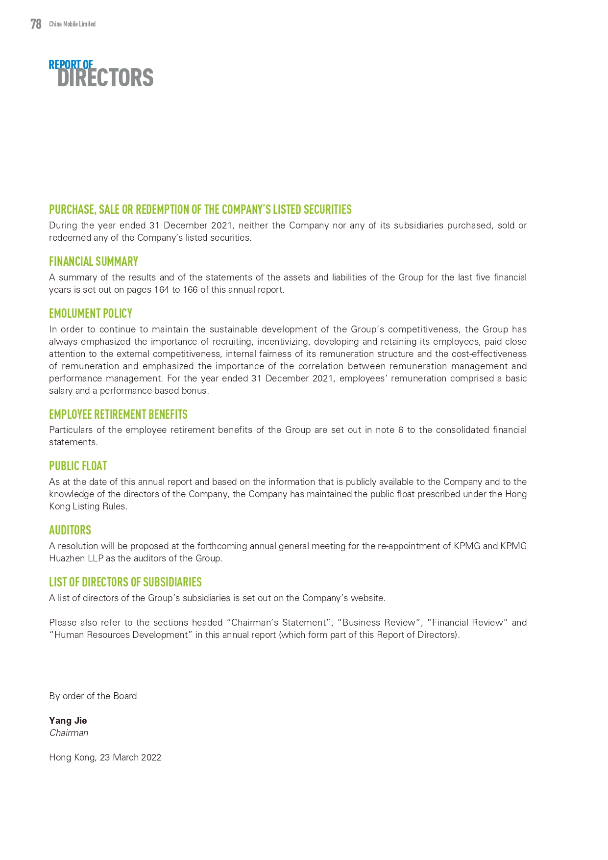 Form 6-K CHINA MOBILE LTD /ADR/ For: Apr 14