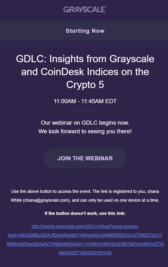 Form FWP Grayscale CoinDesk Crypt Filed by: Grayscale CoinDesk Crypto 5 ETF