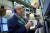 Futures-options traders work on the floor at the New York Stock Exchange's NYSE American in New York City, U.S., October 22, 2025. REUTERS/Brendan McDermid
