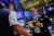 FILE PHOTO: A trader works on the floor of the New York Stock Exchange in New York City, U.S., August 21, 2026. REUTERS/Jeenah Moon/File Photo