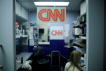FILE PHOTO: The CNN booth at the White House after US President Donald Trump announced he would ban CNN, MS NOW, and Politico from the White House in Washington, D.C., US, September 18, 2026. REUTERS/Evan Vucci/File Photo