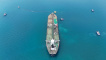 Drone view of oil tanker HELGA berthed at one of Iraq's southern offshore oil terminals near Basra, as it prepares to load crude oil, April 24, 2026. REUTERS/Mohammed Aty